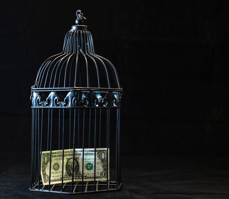 Ponzi schemes in Nigeria, money trap concept showing how deposit-and-wait scams collapse